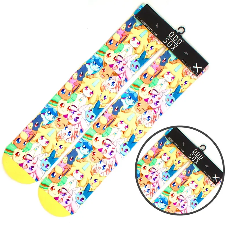 1 Paar Pokemon Baumwoll Socken (2 Motive)