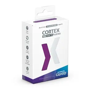 100 Ultimate Guard Cortex Matte Sleeves (Purple)