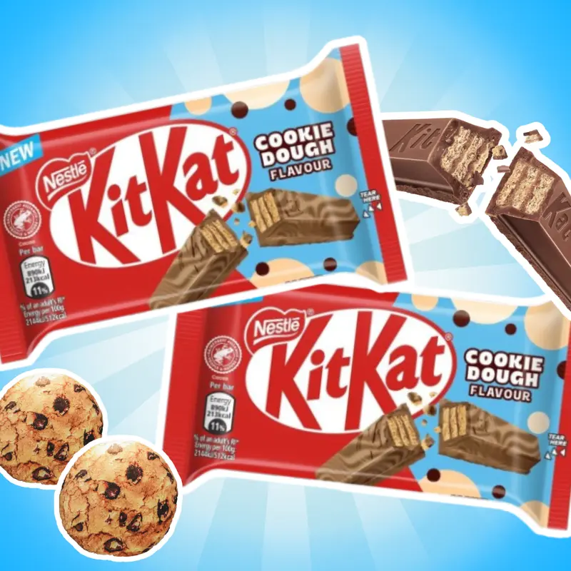 2× KitKat Cookie Dough Schokoriegel | 2 × 41,5 g