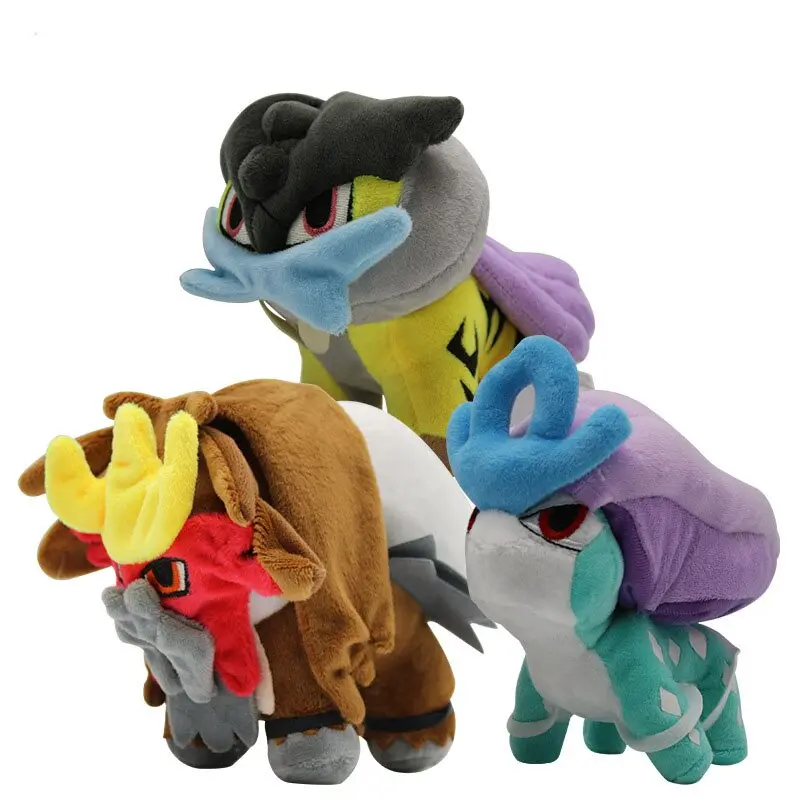 20cm Suicune, Entei oder Raikou Stofftier Pokemon Figuren (ca. 20cm)