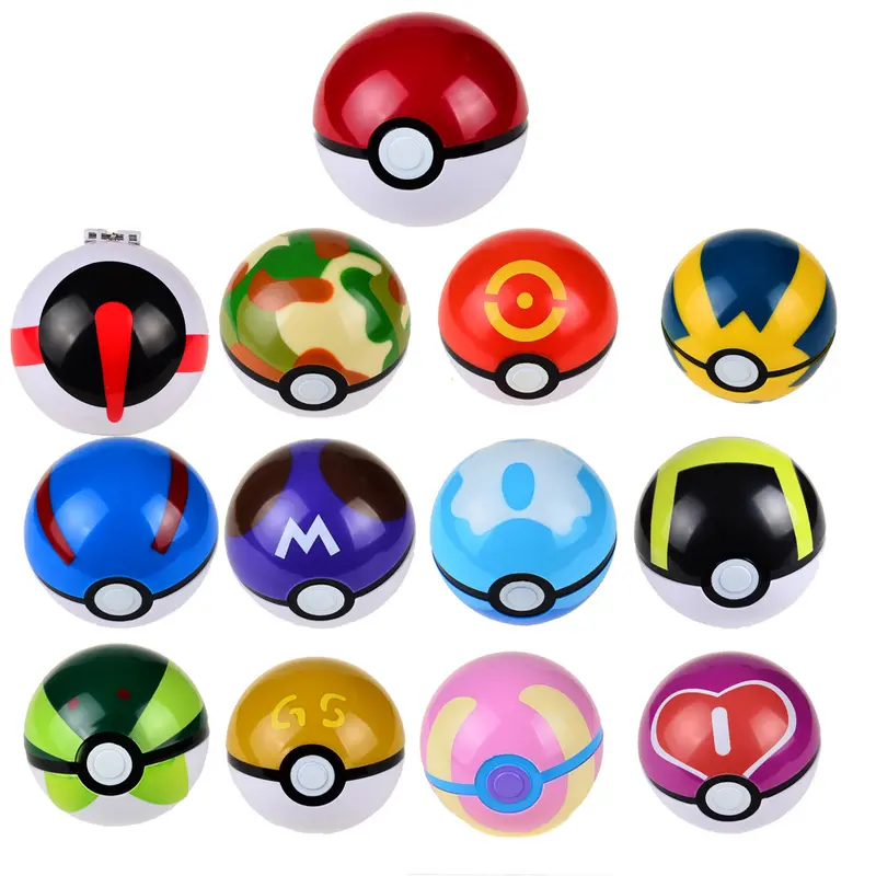21 Stk. Pokeball Masterball Kollektion (ca. 7cm)