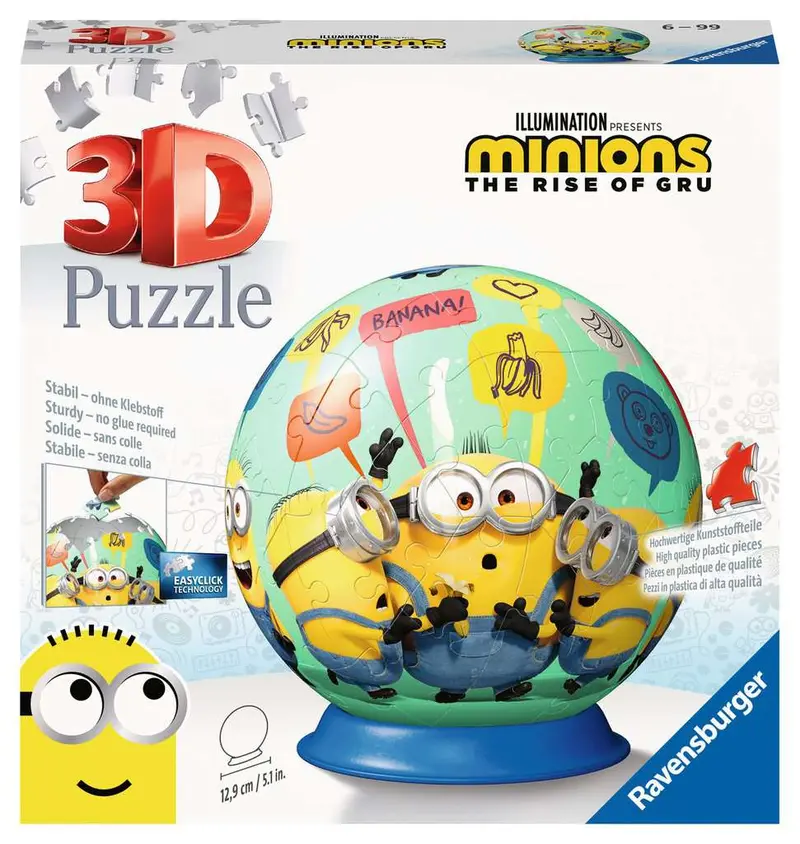 3D Puzzle-Ball - Minions 2