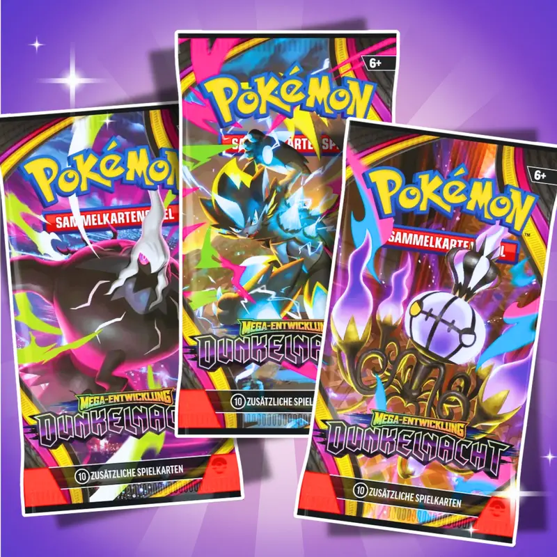 3x Pokémon Mega-Entwicklung