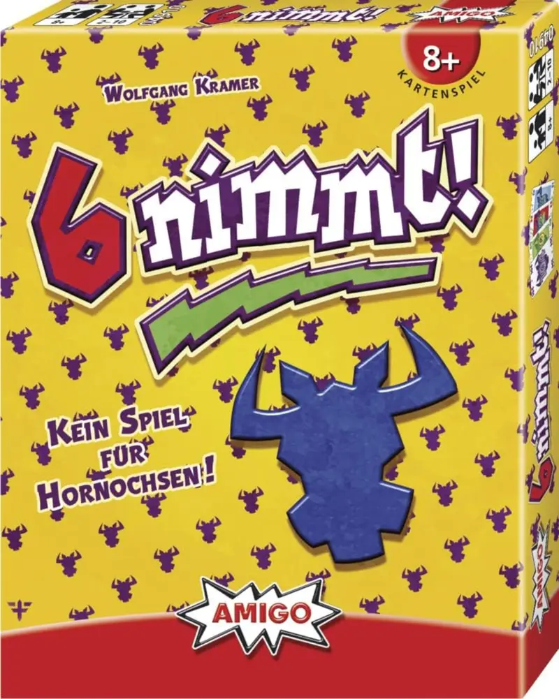 6 nimmt! – AMIGO Kartenspiel Klassiker 2–10 Spieler
