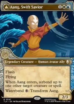 Aang, Swift Savior // Aang and La, Ocean's Fury (V.2) - Magic