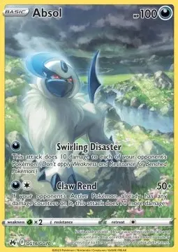 Absol CRZ-GG16 Holo Rare Deutsch