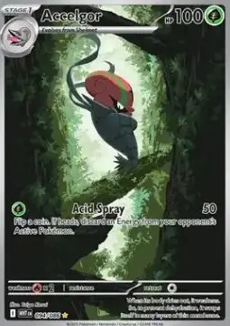 Accelgor WHT-094 Illustration Rare Englisch