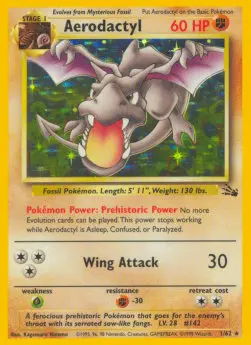 Aerodactyl - Fossil (Holo Rare) [FO-1]
