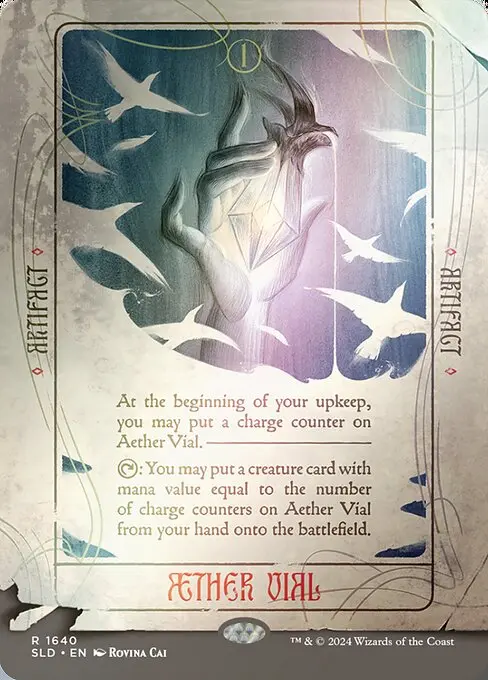 Aether Vial (V.2) SLDE24-1640 Rare Englisch