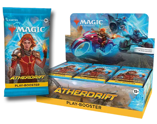 Aetherdrift Play Booster Display (englisch)