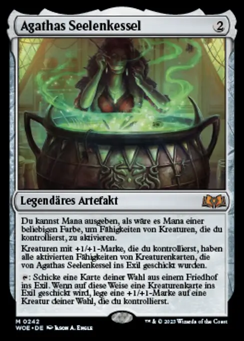 Agathas Seelenkessel WOE-242 Mythic Deutsch