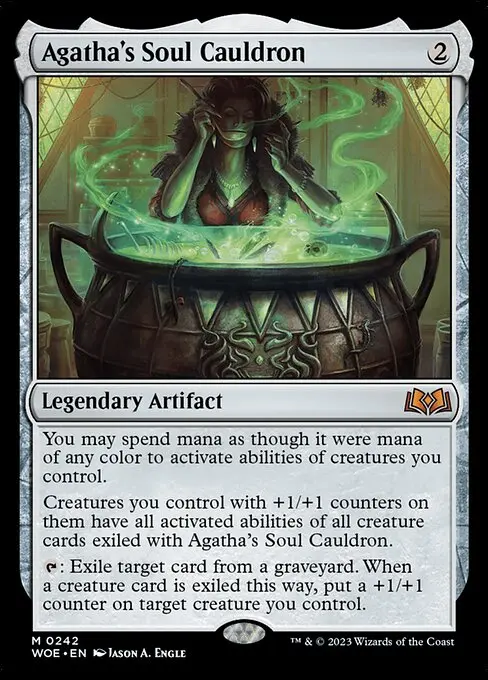 Agatha's Soul Cauldron WOE-242 Mythic Englisch