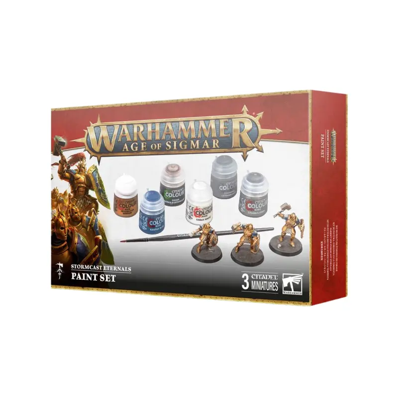 Age of Sigmar - Sturmgeschmiedete Ewigen + Farbset (60-10)