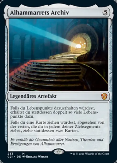 Alhammarrets Archiv C21-233 Mythic Deutsch