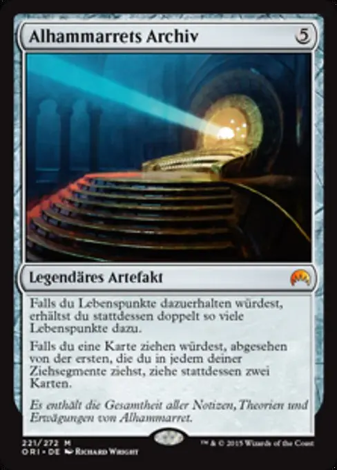 Alhammarrets Archiv ORI-221 Mythic Deutsch