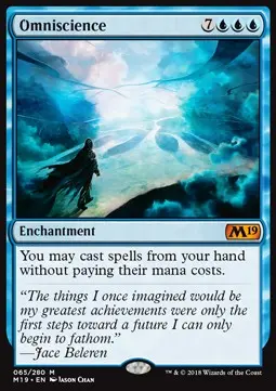 Allwissenheit M19-65 Mythic Excellent Deutsch