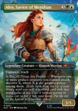 Aloy, Savior of Meridian - Secret Lair Drop Series