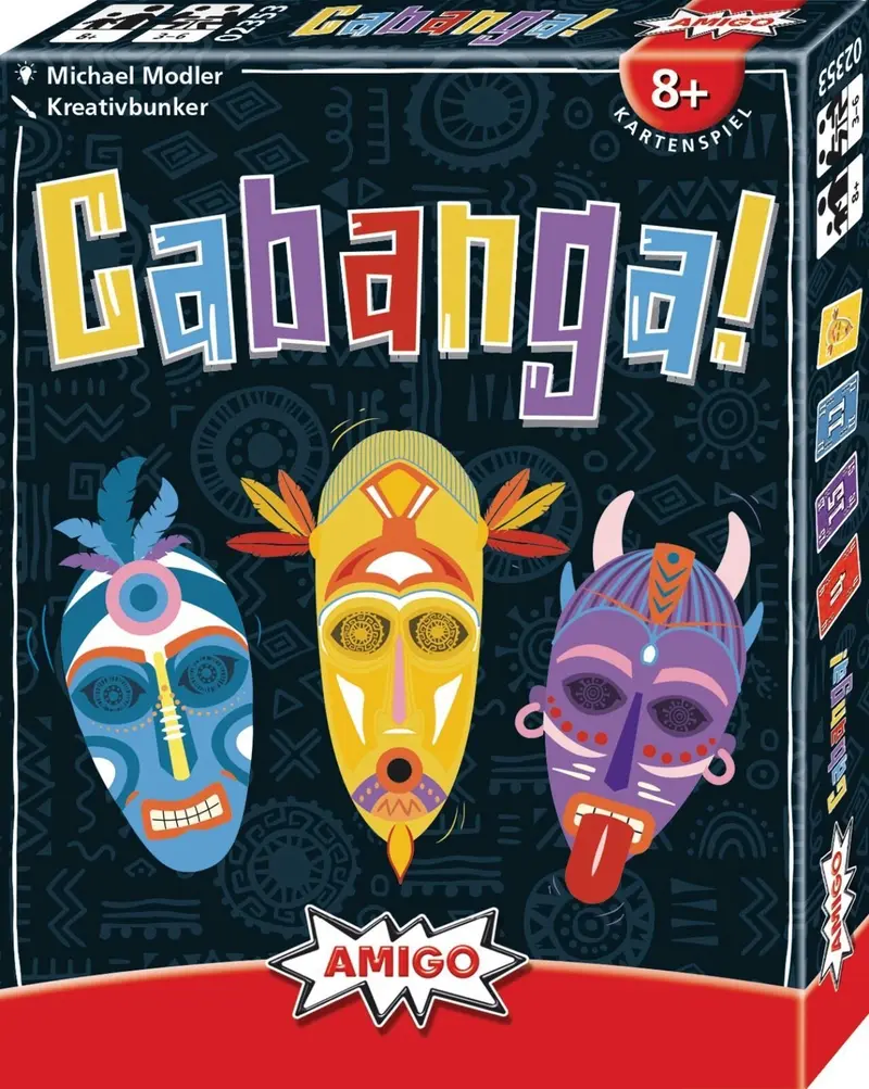 AMIGO Cabanga! – Flottes Kartenspiel, 3–6 Spieler ab 8 J.