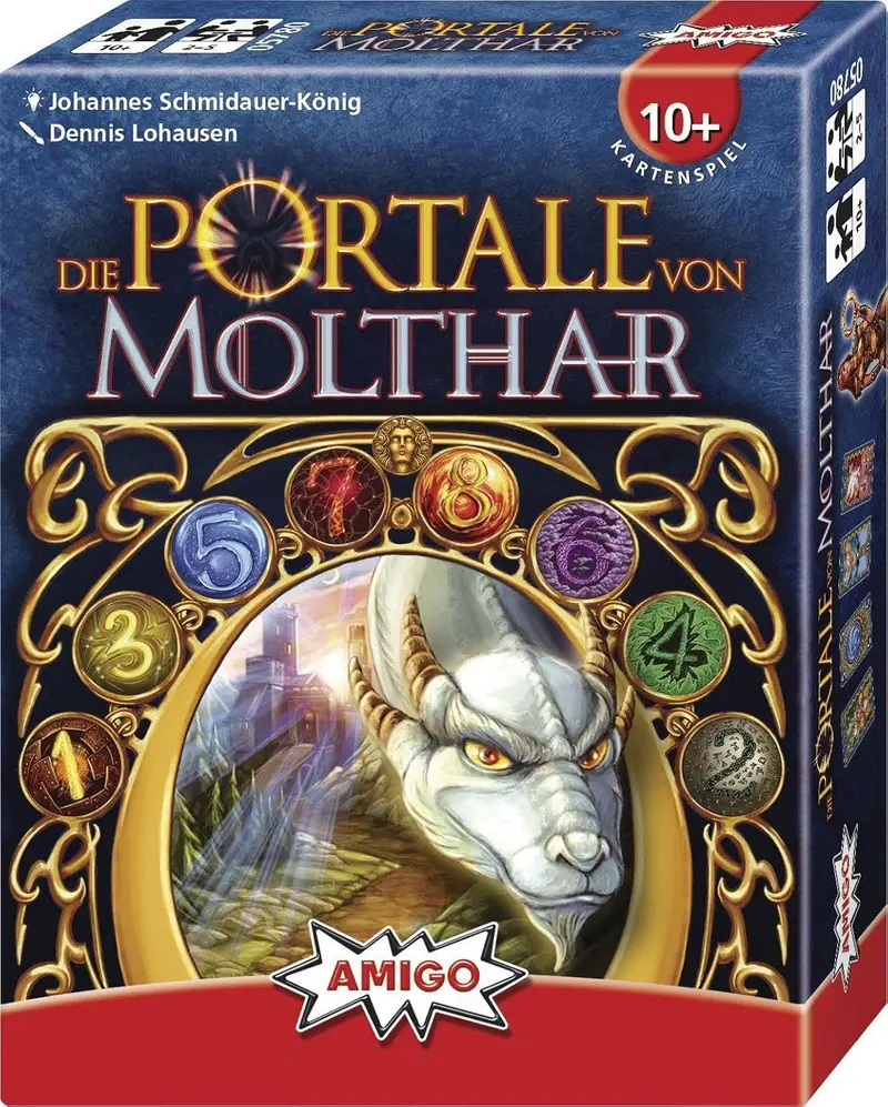 AMIGO Die Portale von Molthar – Kartenspiel 2–5 Spieler
