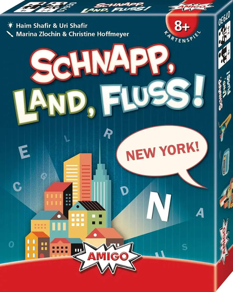 AMIGO Schnapp Land Fluss! Kartenspiel ab 3 Jahren