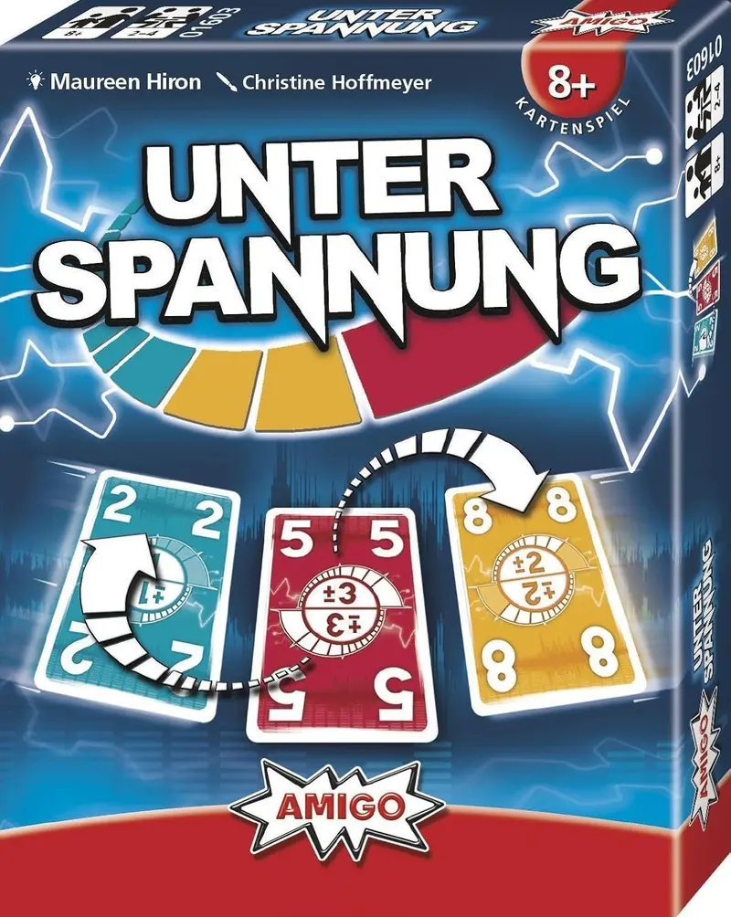 AMIGO Unter Spannung – Kartenspiel Reaktion & Kopfrechnen