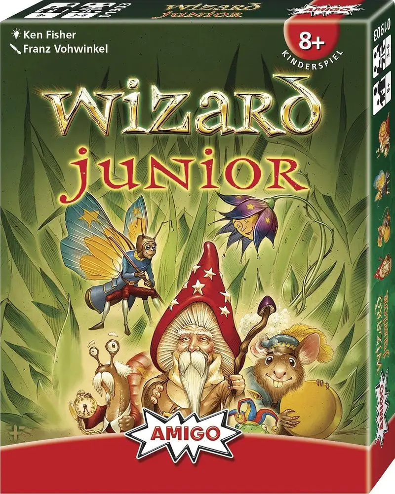 AMIGO Wizard Junior Kartenspiel ab 8 Jahren 3–6 Spieler