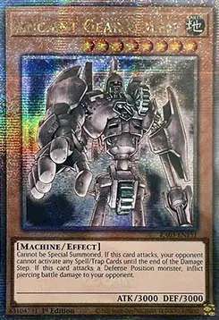 Ancient Gear Golem (V.2) RA03-EN151 Quarter Century Secret Rare Englisch