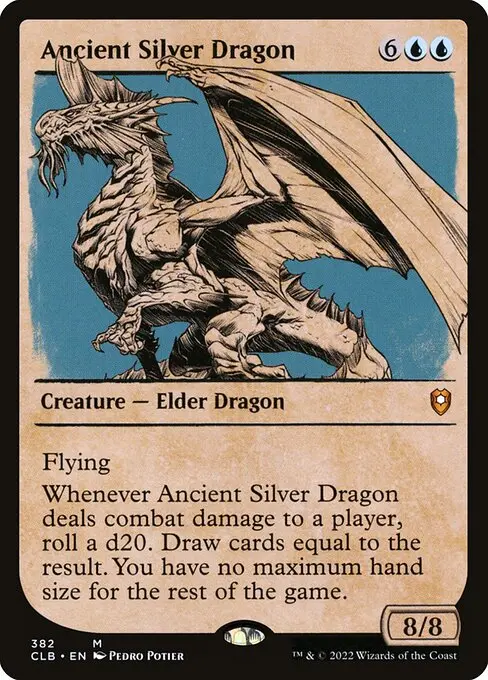 Ancient Silver Dragon (V.2) XCLB-382 Mythic Englisch