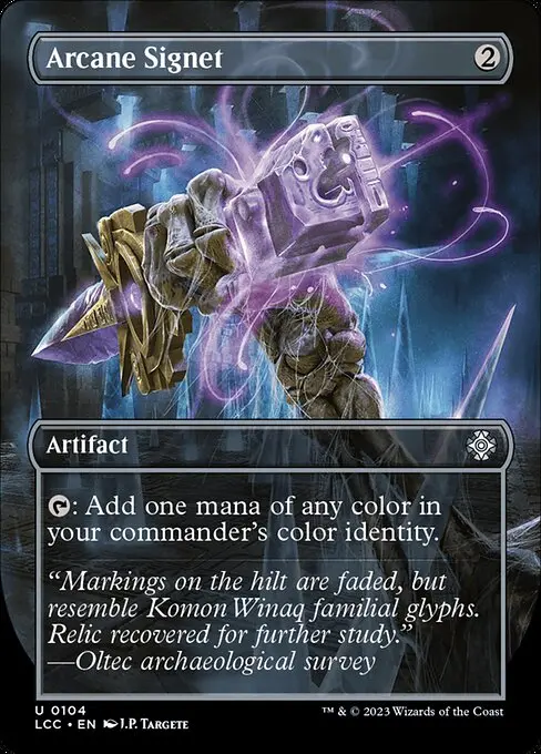 Arcane Signet XLCC-104 Uncommon Englisch