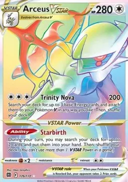 Arceus VSTAR BRS-176 Secret Rare Deutsch
