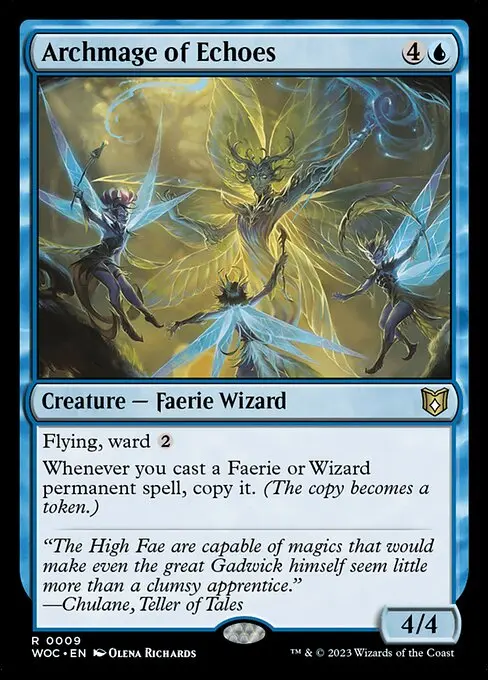 Archmage of Echoes WOC-9 Rare Englisch