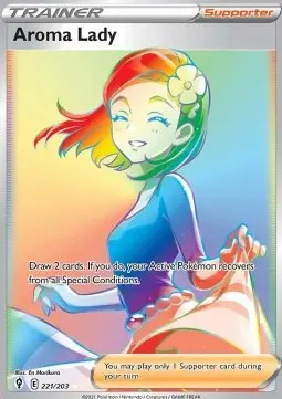Aroma Lady - Evolving Skies (Secret Rare) [EVS-221]