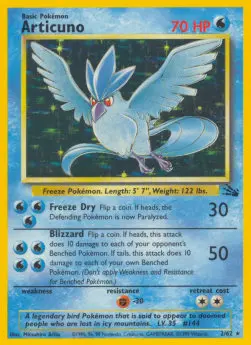 Articuno FO-2 Holo Rare Englisch