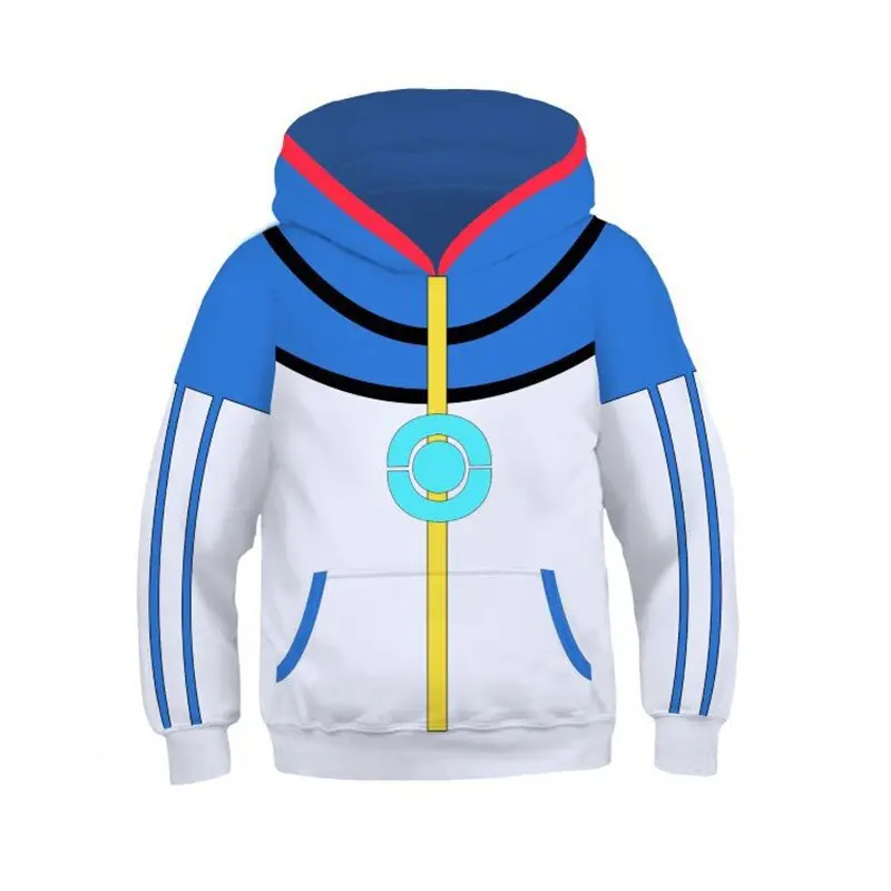 Ash Ketchum Cosplay Pullover für Kinder oder Erwachsene