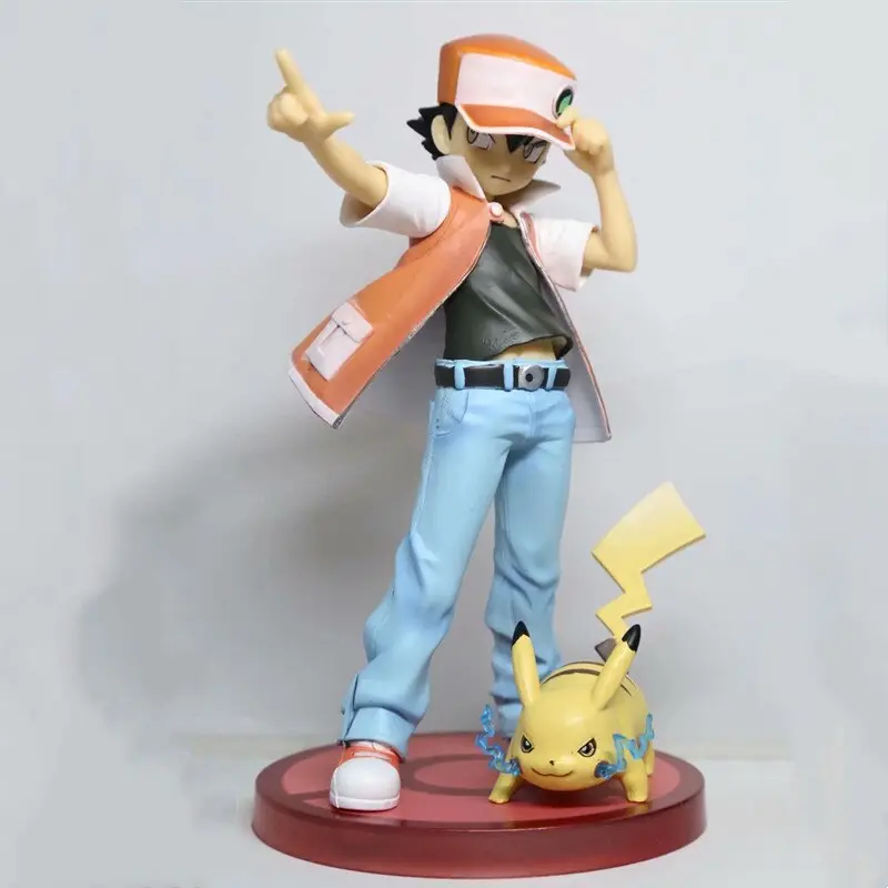 Ash Ketchum & Pikachu Figur (18cm)