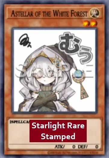 Astellar of the White Forest (V.2 - Starlight Rare) - Rarity Collection 5 (Starlight Rare) [RA05-100]