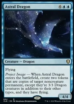 Astraldrache (V.1) XCLB-664 Rare Near Mint Deutsch