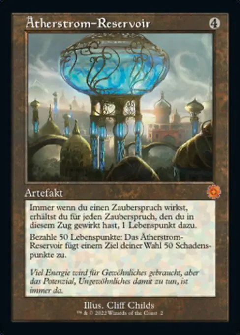 Ätherstrom-Reservoir (V.1) BRR-2 Mythic Deutsch