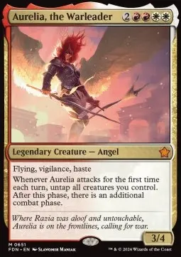 Aurelia, the Warleader SFDN-651 Mythic Englisch