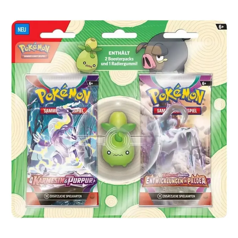 Back to School - Eraser - Blister - DE