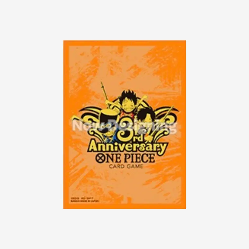 [BANDAI] ONE PIECE - OFFICIAL 3RD ANNIVERSARY SLEEVES 70 STÜCK