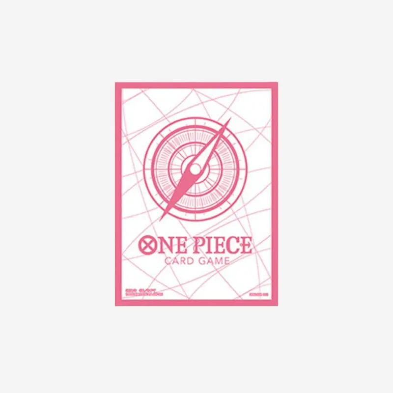 [BANDAI] ONE PIECE - OFFICIAL SLEEVES WEISS/PINK 70 STÜCK