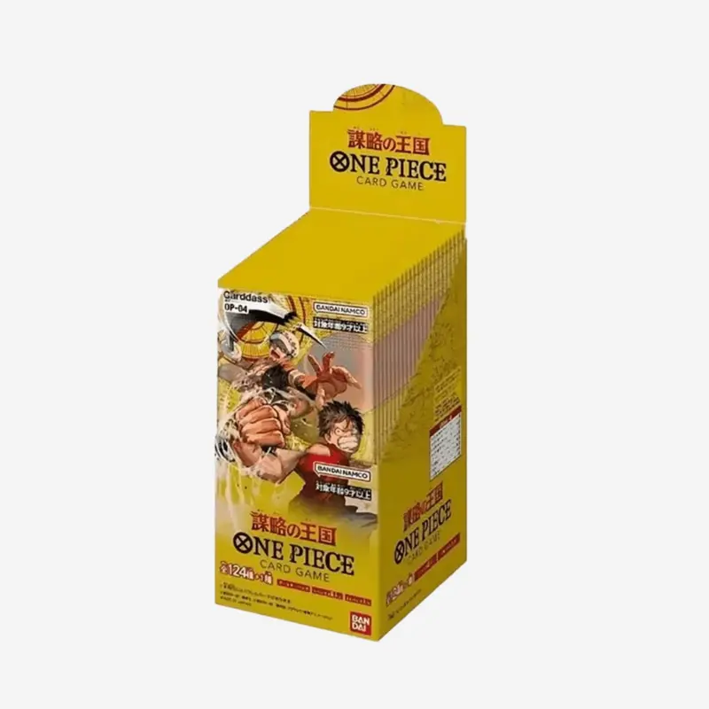 [BANDAI] ONE PIECE OP04 - KINGDOMS OF INTRIGUE DISPLAY [JP]