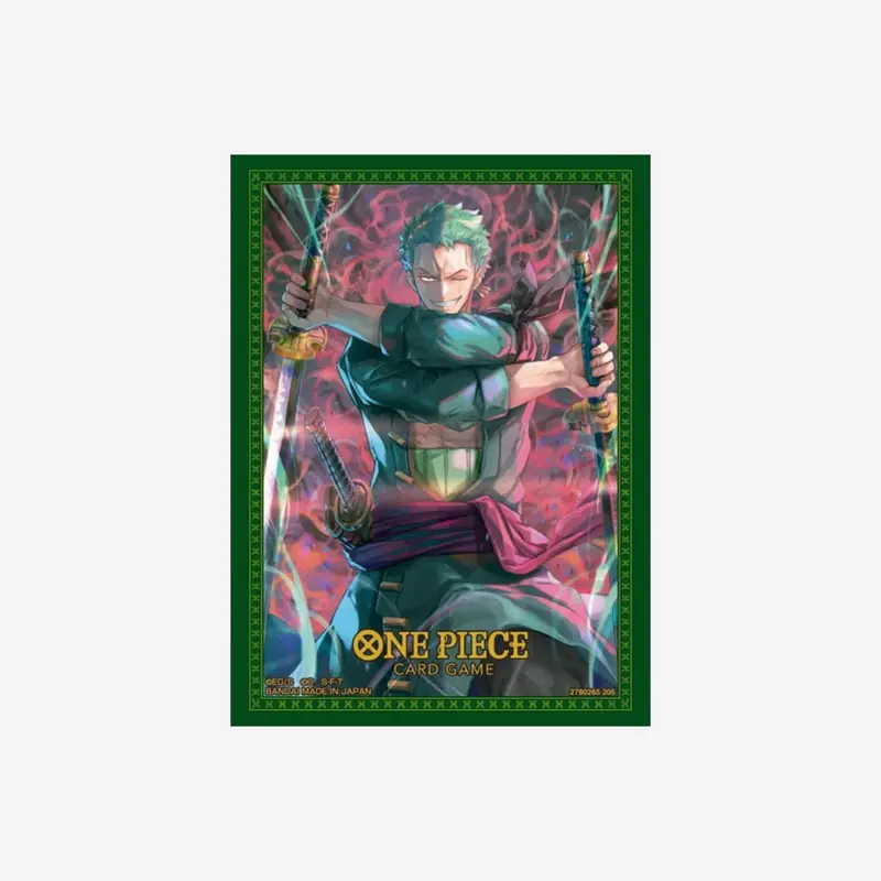 [BANDAI] ONE PIECE - ZORO SLEEVES - 70 STÜCK