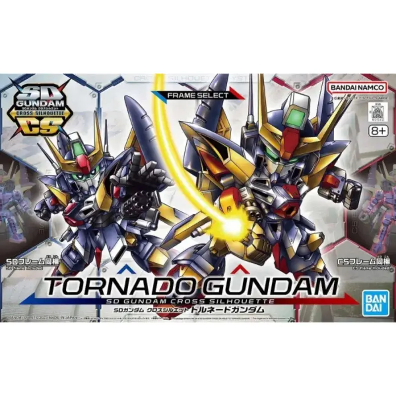 Bandai SD Tornado Gundam CS Mobile Suit Gundam (8cm)