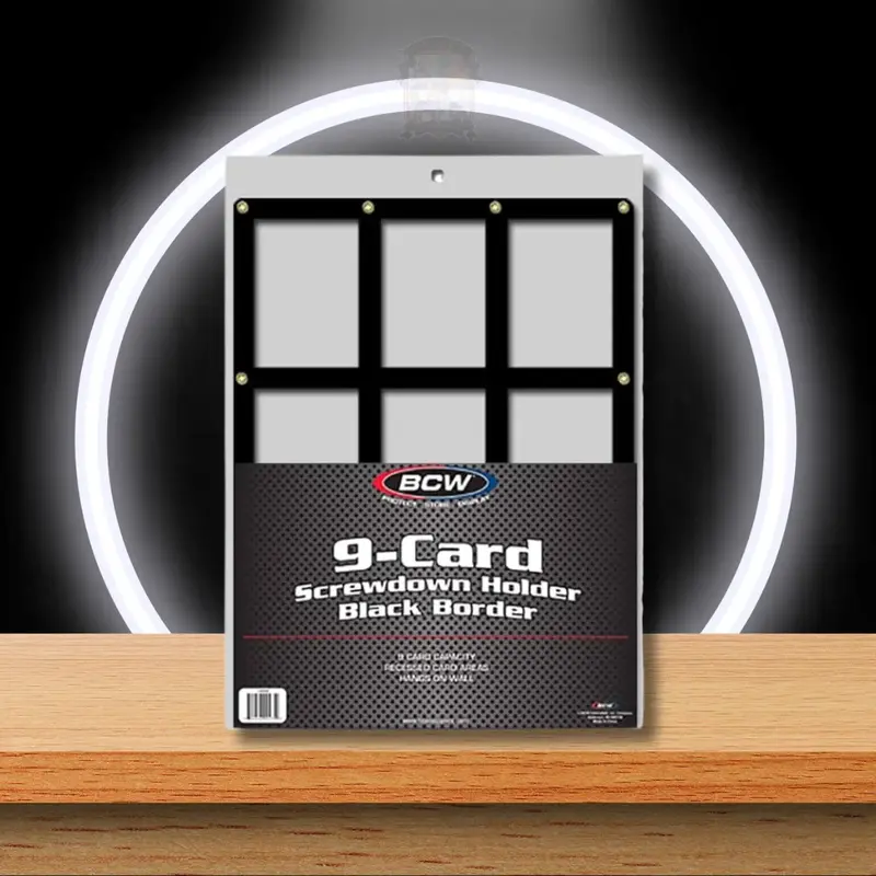 BCW 9 Card Screwdown Holder