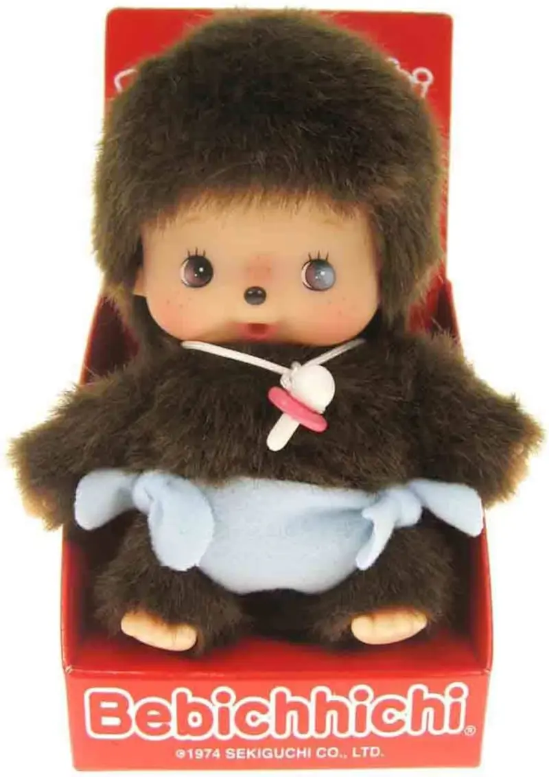 Bebichhichi Plüschfigur Junge blau/braun 15 cm