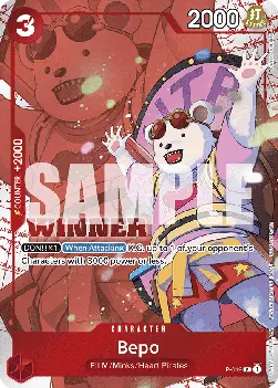 Bepo (P-019) (V.3) P Promo Near Mint Englisch