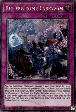 Big Welcome Labrynth (V.5 - Quarter Century Secret Rare) - Quarter Century Stampede (Quarter Century Secret Rare) [RA04-104]