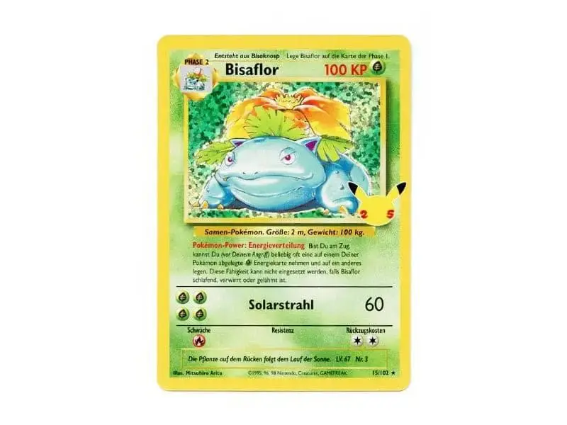 Bisaflor 015/102 - Holo Rare - DE